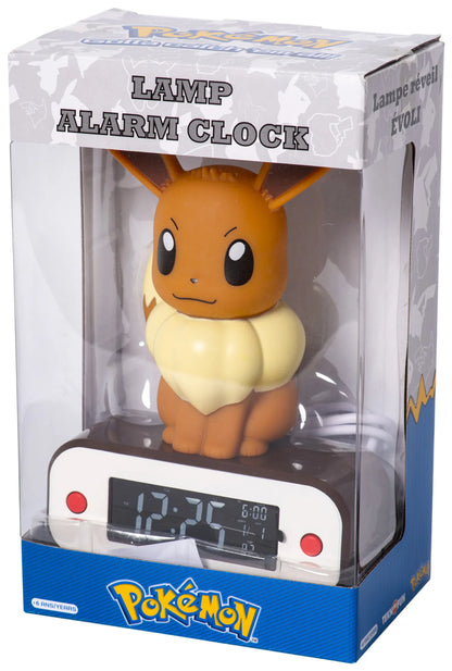 Pokémon - Wecker mit Leuchtfunktion Evoli - 18 cm