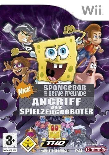 Wii - Spongebob Und Seine Freunde Angriff Der Spielzeugroboter (Gebraucht)