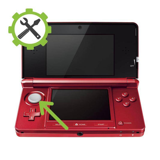 Nintendo 3DS Reparatur - Schiebepad-Kappe tauschen