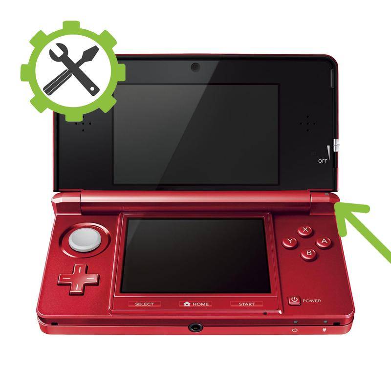 Nintendo 3DS Reparatur - R-Taste tauschen