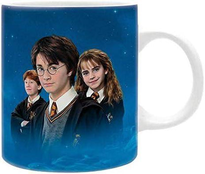 Harry Potter - Geschenkset - Tasse, Schlüsselanhänger & Aufkleber