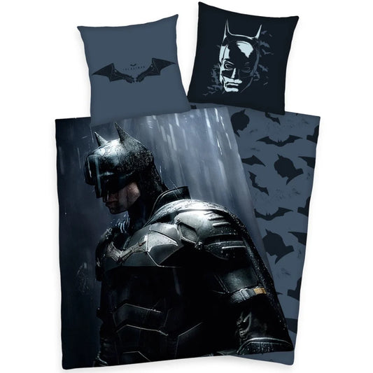 DC Comics - Bettwäsche Set Batman - 135 x 200 cm / 80 x 80 cm