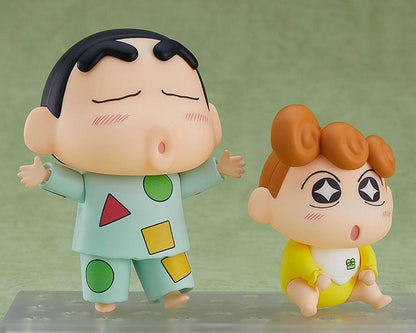 Shin Chan - Minifigur Shinnosuke Nohara & Himawari im Schlafanzug - 8 cm