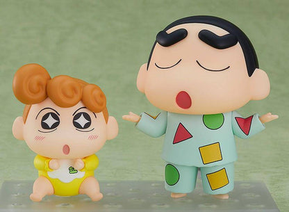Shin Chan - Minifigur Shinnosuke Nohara & Himawari im Schlafanzug - 8 cm