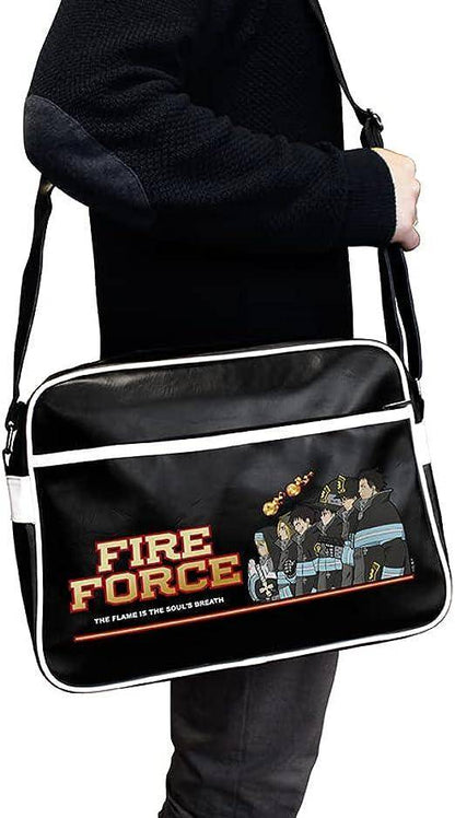 Fire Force - Vinyl Umhängetasche Brigade 8