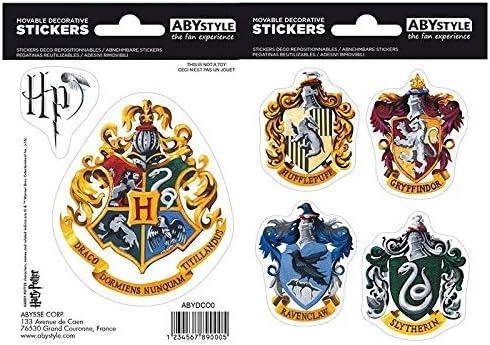 Harry Potter - Geschenkset - Tasse, Schlüsselanhänger & Aufkleber