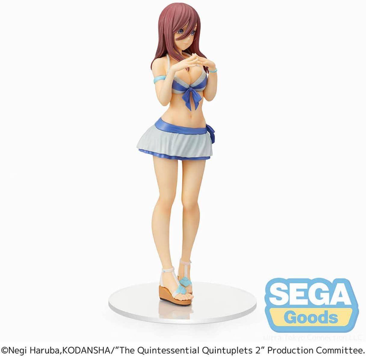 The Quintessential Quintuplets - PVC Statue Miku Nakano (Bikini) - 19 cm