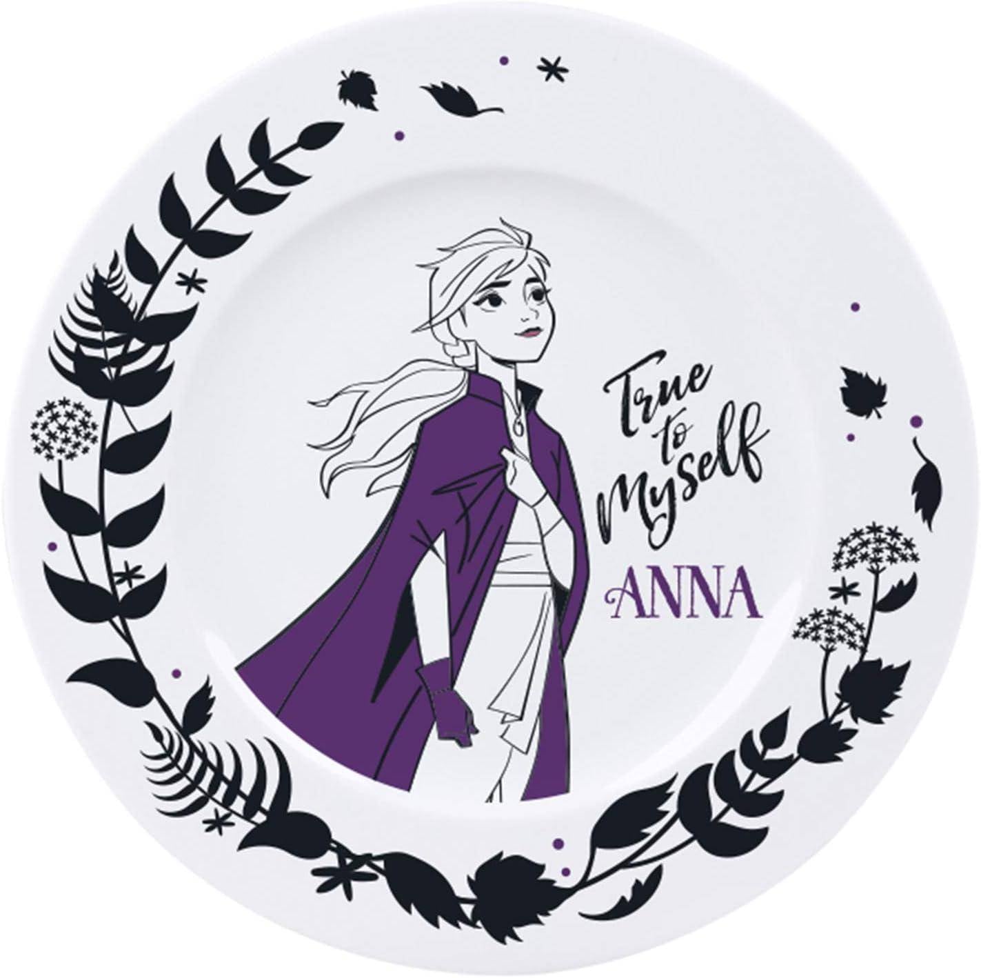 Disney - Teller 4er-Set Frozen Anna, Elsa, Olaf & Sven