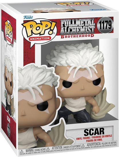 Fullmetal Alchemist: Brotherhood - POP! Animation Vinyl Figur Scar 9 cm - 1179