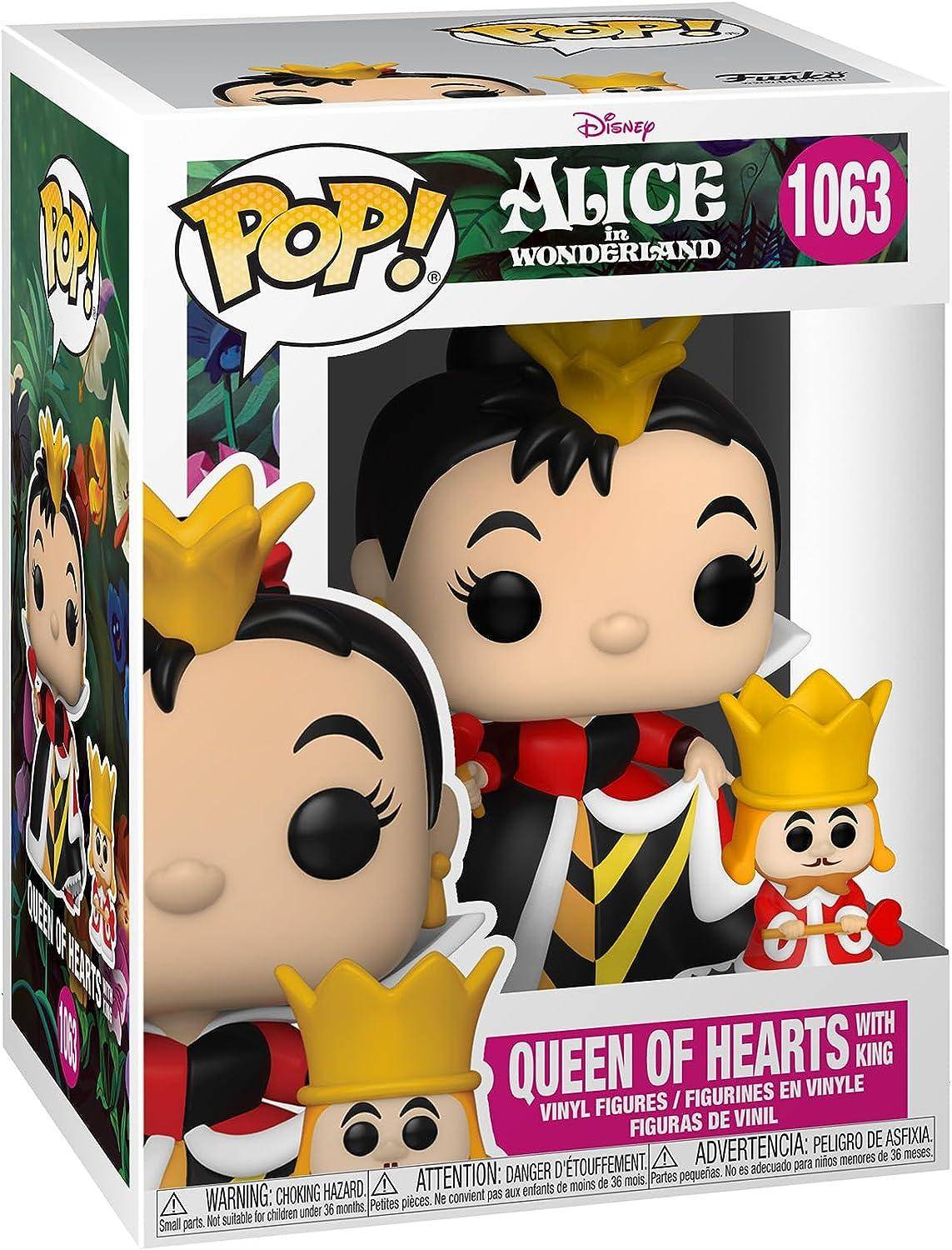 Disney - POP! Vinyl Figur Herzkönigin mit König 9 cm - 1063