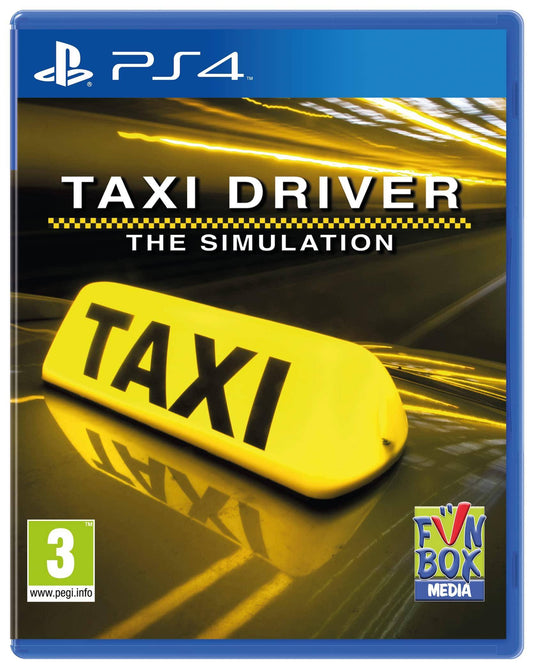 PS4 - Taxi Driver The Simulation (Gebraucht)