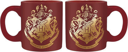 Harry Potter - Geschenkset Glas, Schlüsselanhänger & Tasse Hogwarts