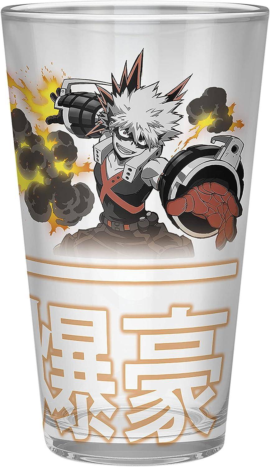 My Hero Academia - Geschenkset Deku - Glas, Anstecker & Notizbuch