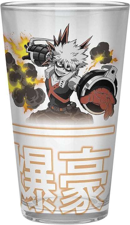 My Hero Academia - Geschenkset Deku - Glas, Anstecker & Notizbuch