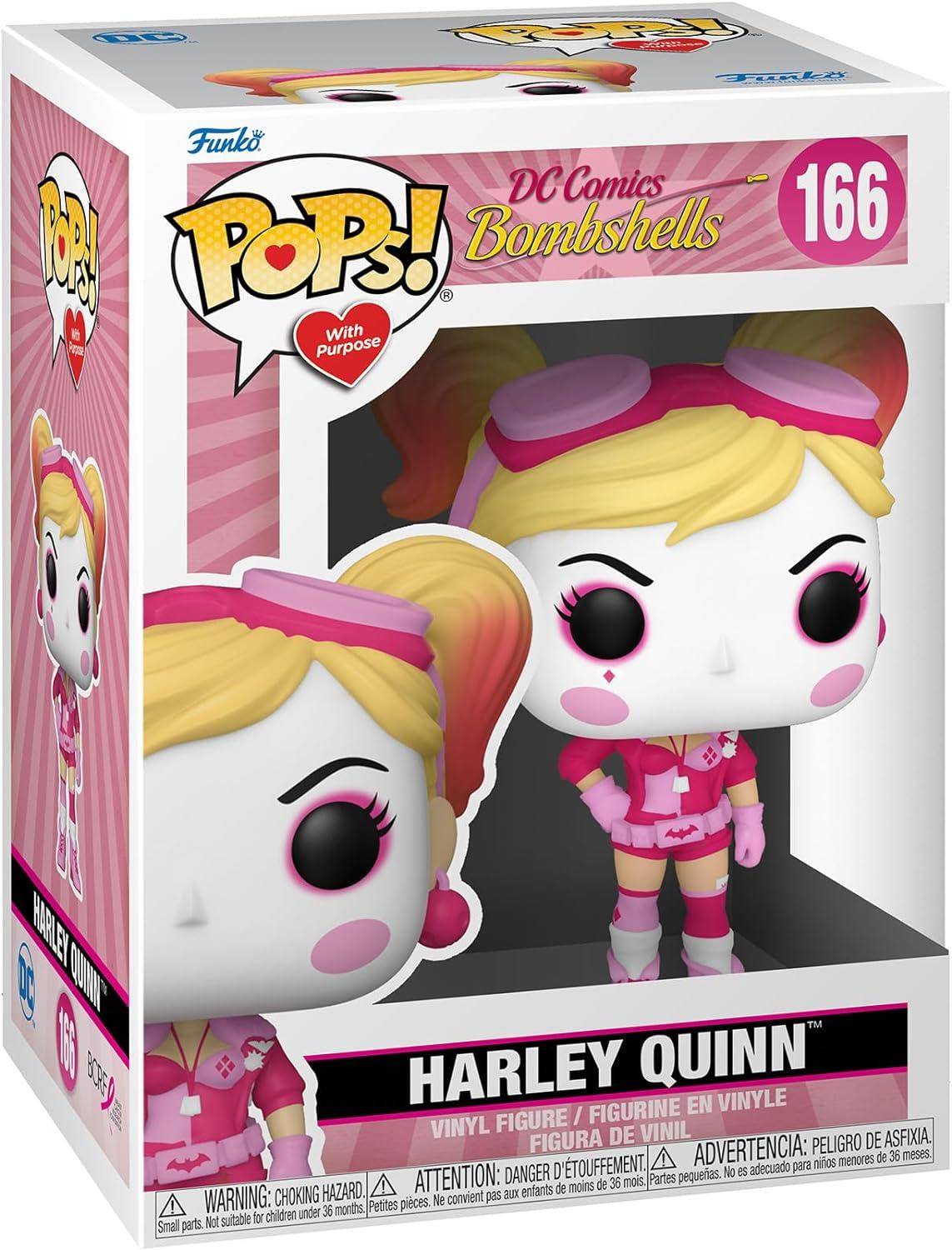 DC Comics - POPs! with Purpose Vinyl Figur Harley Quinn 9 cm - 166