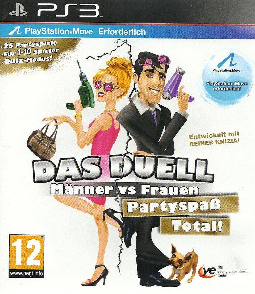 PS3 - Das Duell Männer VS Frauen Partyspaß Total (Gebraucht)