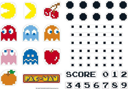 Pac-Man - Wandaufkleber Figuren und Labyrinth