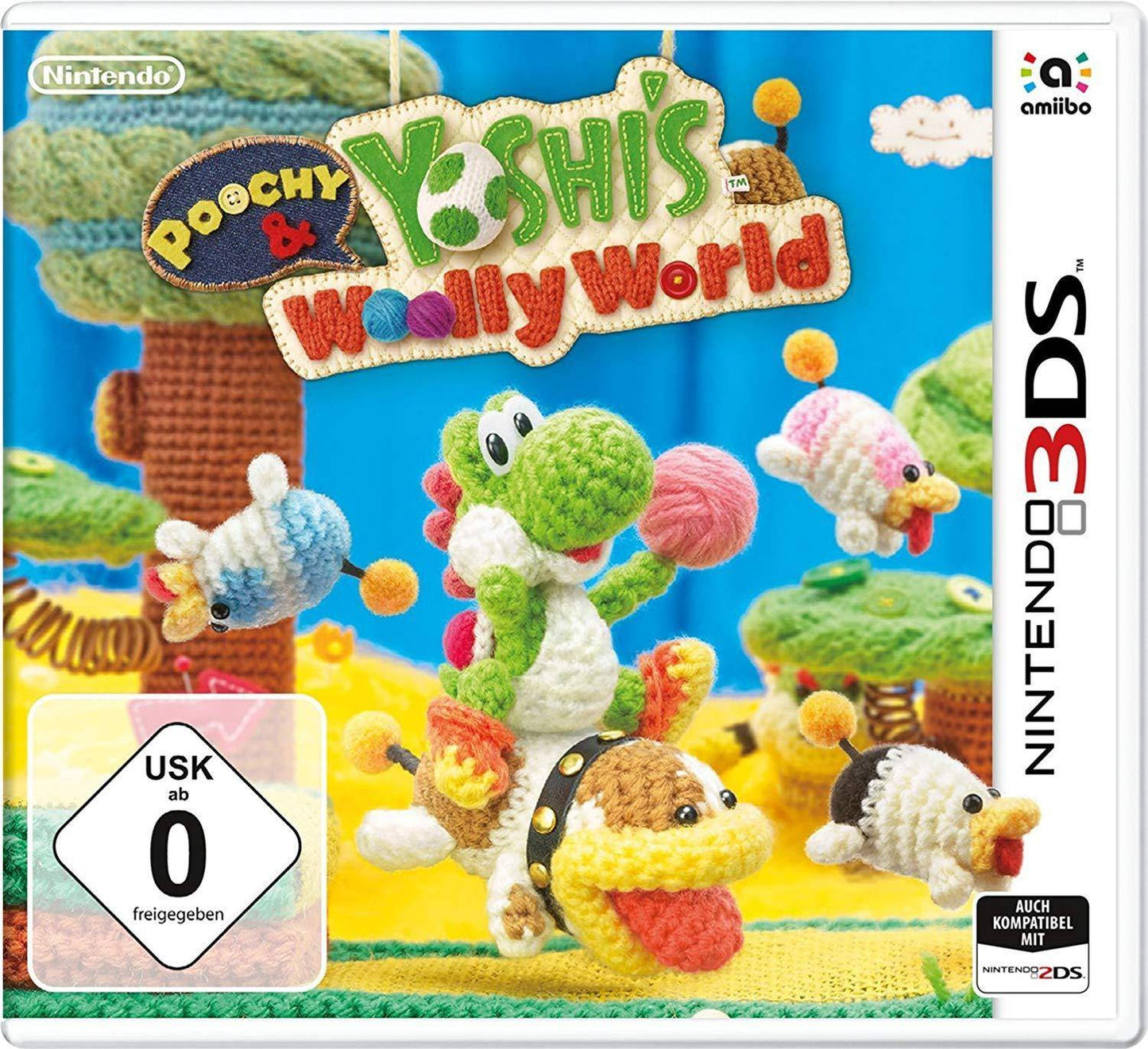 3DS - Poochy & Yoshis Woolly World (Gebraucht)
