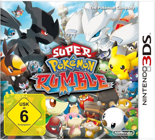 3DS - Super Pokemon Rumble - Nur Modul (Gebraucht)