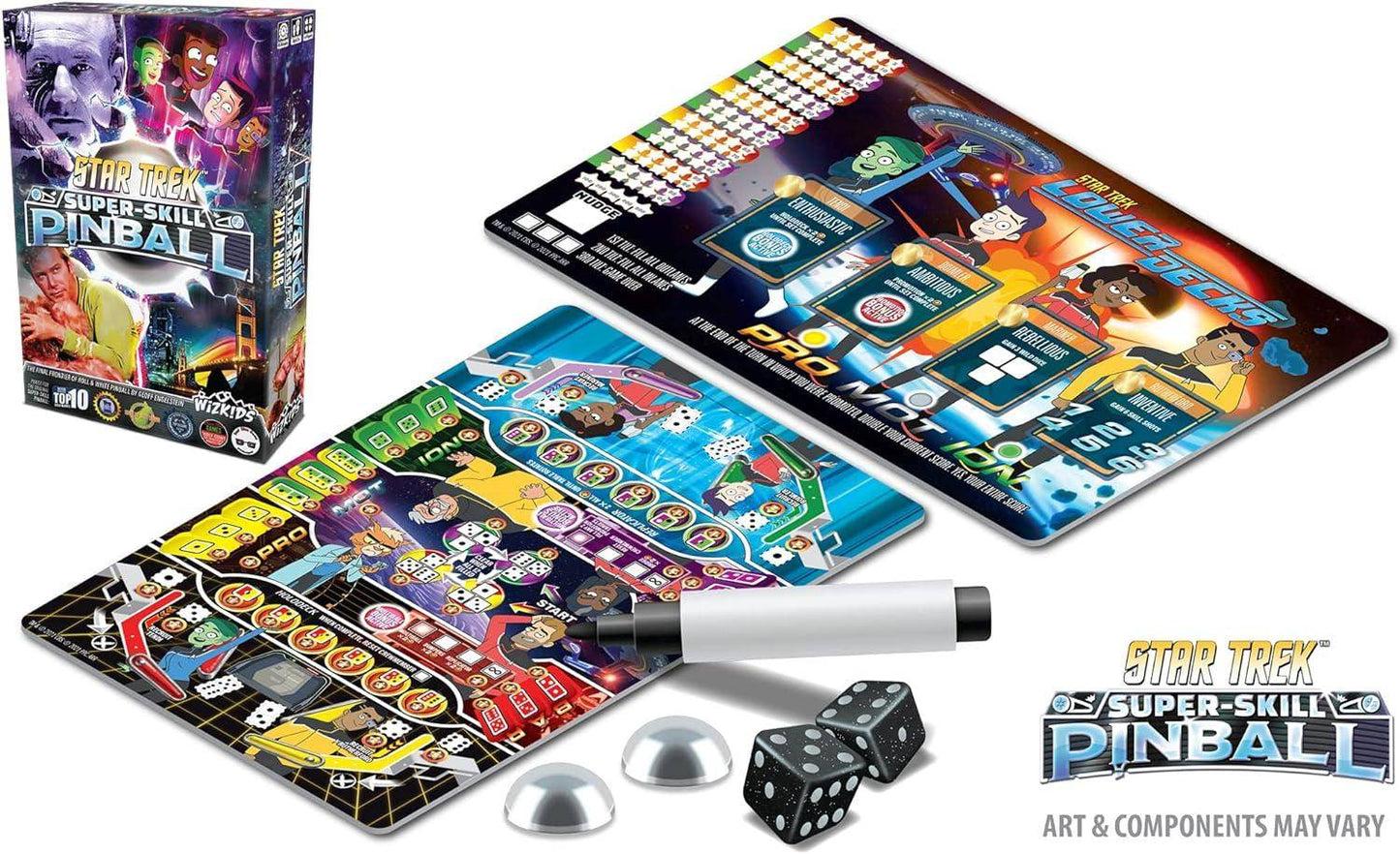 Star Trek - Brettspiel Super-Skill Pinball - Englisch