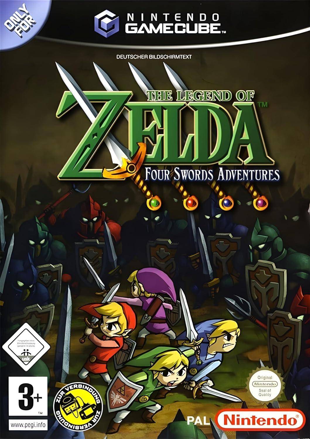GC - The Legend Of Zelda Four Swords Adventures (Gebraucht)