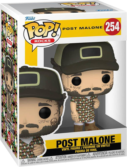 Post Malone - POP! Rocks Vinyl Figur Post Malone 9 cm - 254