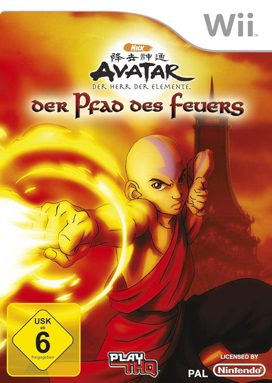 Wii - Avatar Der Herr Der Elemente Der Pfad Des Feuers (Gebraucht)