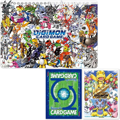 Digimon Card Game - Set Spielmatte & Kartenhüllen