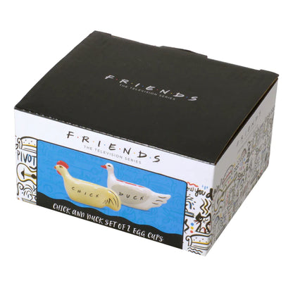 Friends - Eierbecher Set Hühnchen & Ente