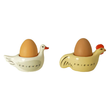 Friends - Eierbecher Set Hühnchen & Ente