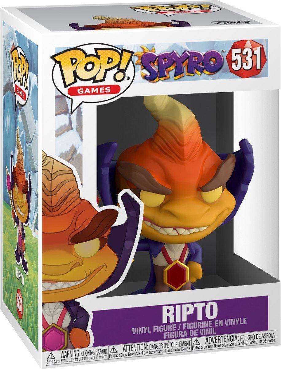 Spyro - POP! Games Vinyl Figur Ripto 9 cm - 531