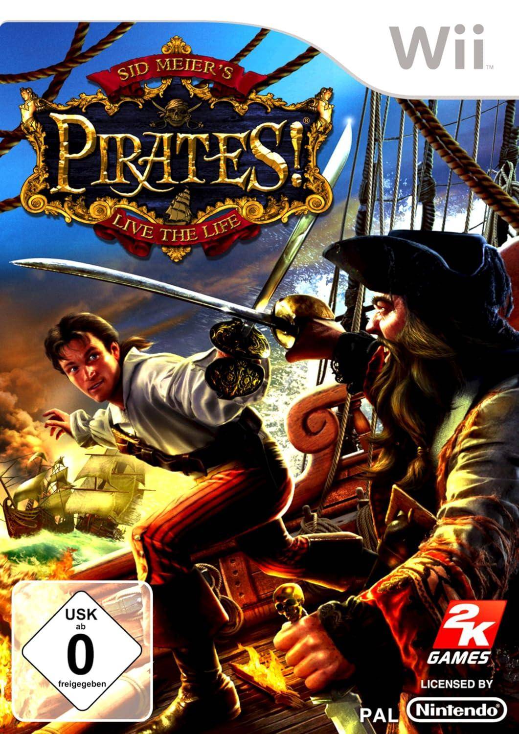 Wii - Sid Meiers Pirates (Gebraucht)