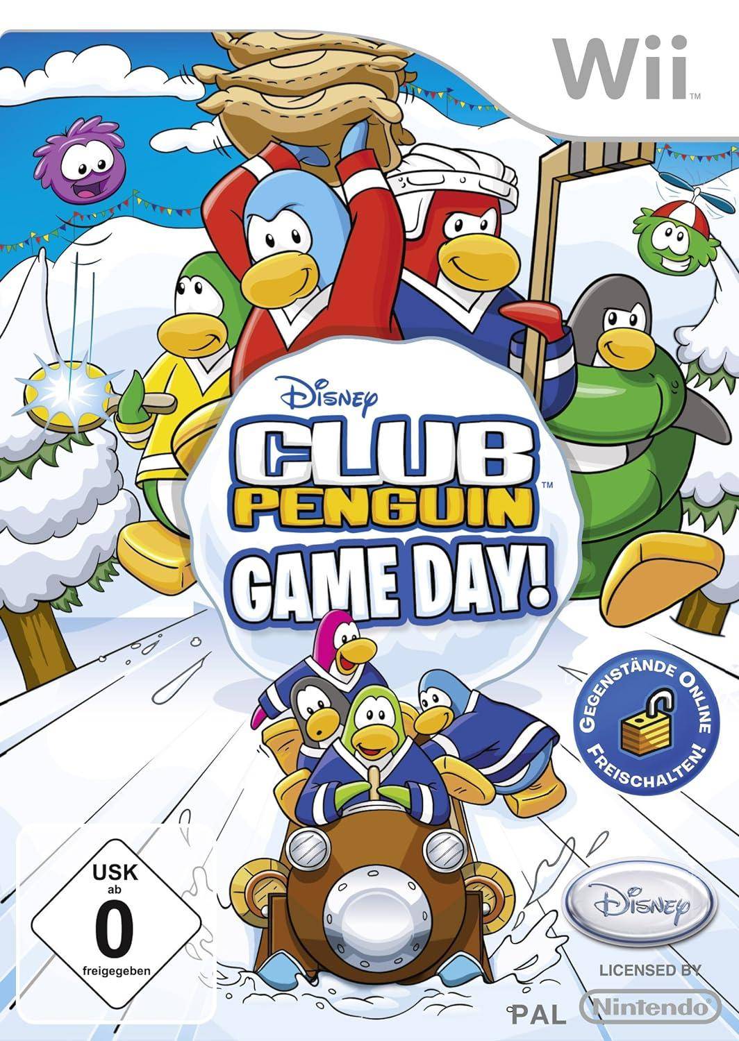 Wii - Club Penguin Game Day (Gebraucht)