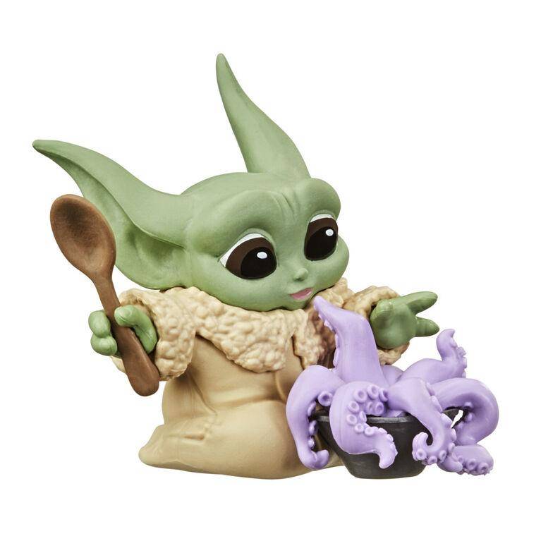 Star Wars: The Mandalorian - The Bounty Collection Minifigur Grogu Tentakelsuppe - 6 cm