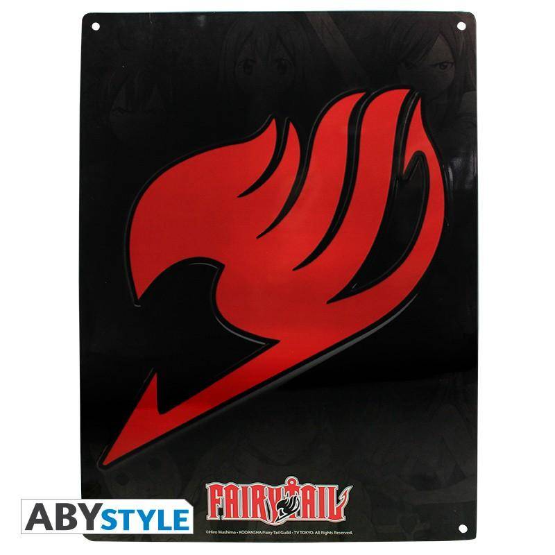 Fairy Tail - Metallschild Emblem - 28 x 38 cm