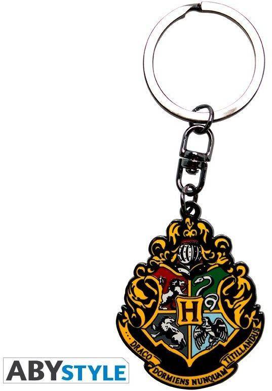 Harry Potter - Geschenkset Glas, Schlüsselanhänger & Tasse Hogwarts