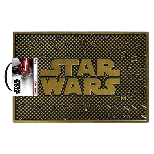 Star Wars - Gummi Fußmatte Logo - 40 x 60 cm