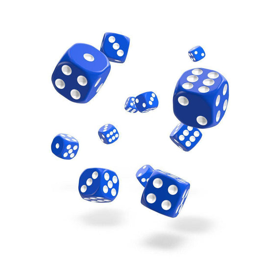 Oakie Doakie Dice - W6 Würfel Set Blau - 12 mm
