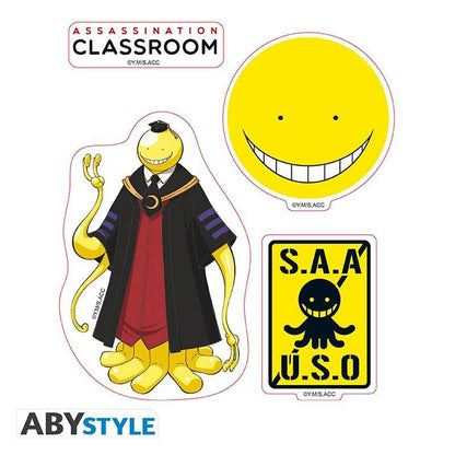 Assassination Classroom - Sticker Koro-Sensei & Schüler