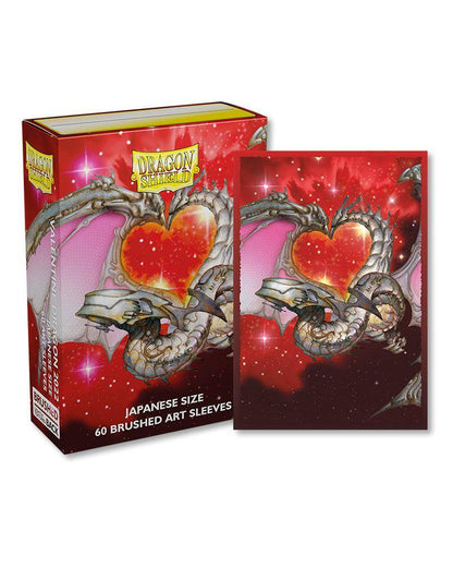 Dragon Shield - Kartenhüllen Klein Japanische Größe - Valentine Dragon 2022 (60)