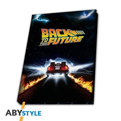 Zurück in die Zukunft - Notizbuch DeLorean - A5