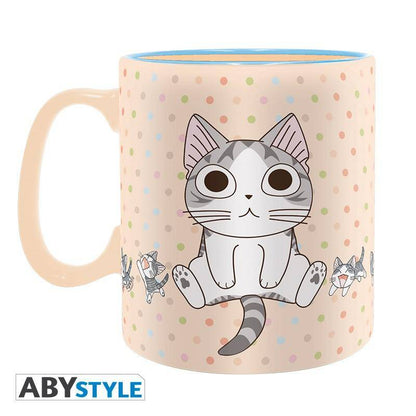 Kleine Katze Chi - Geschenkset Chi - Tasse, Schlüsselanhänger & Notizbuch