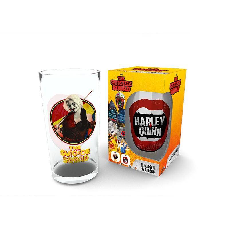 DC - Glas Harley Quinn Suicide Squad - 400 ml