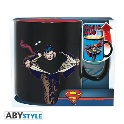 DC Comics - Wärmewechsel Tasse Superman Verwandlung - 460 ml