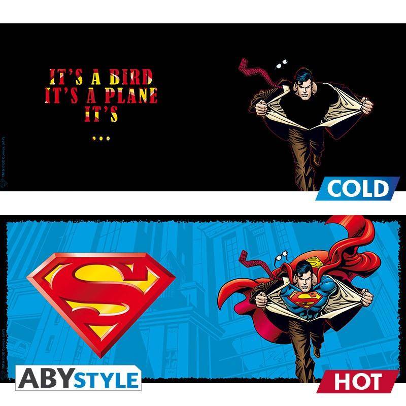 DC Comics - Wärmewechsel Tasse Superman Verwandlung - 460 ml