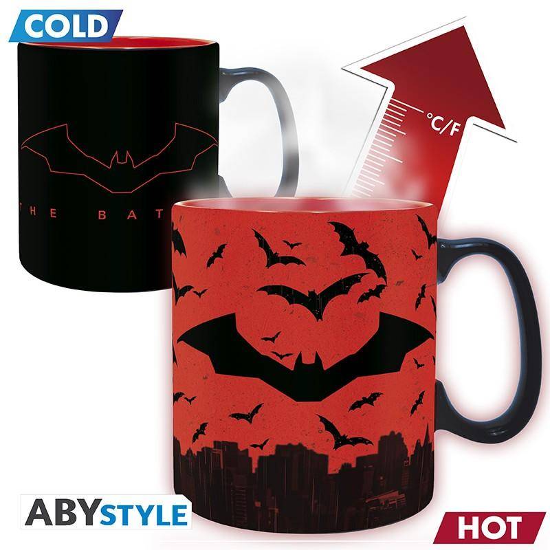DC Comics- Wärmewechsel Tasse Batman Fledermäuse - 460 ml