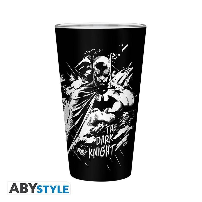 DC Comics - Geschenkset Batman - Glas, Notizbuch & Anstecker