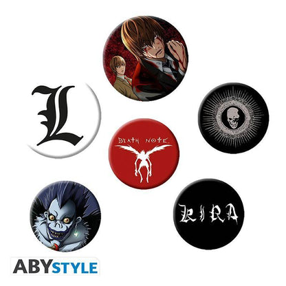 Death Note - Anstecker Set Mix