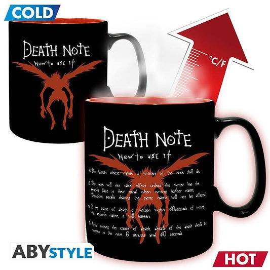 Death Note - Wärmewechsel Tasse Kira & Ryuk - 460 ml