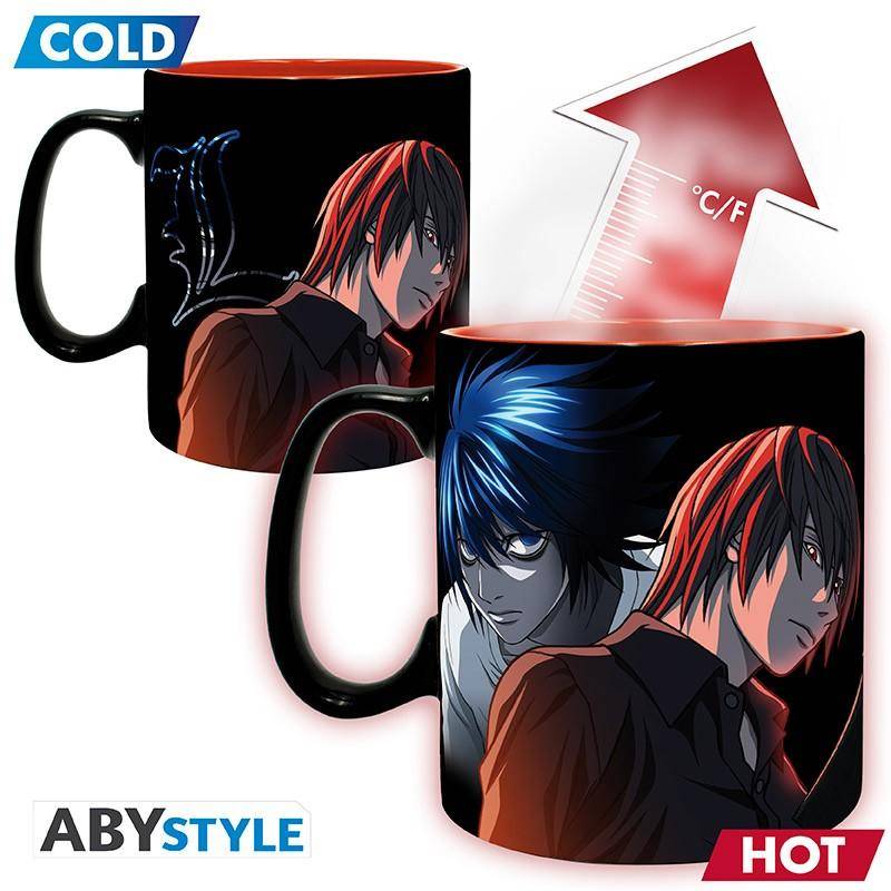 Death Note - Wärmewechsel Tasse Kira & Ryuk - 460 ml